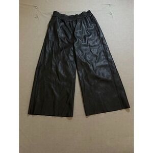 Skin Free Skin Stella McCartney Pants Womens 30 Black Chino Wide Leg 30X21 Y2K.